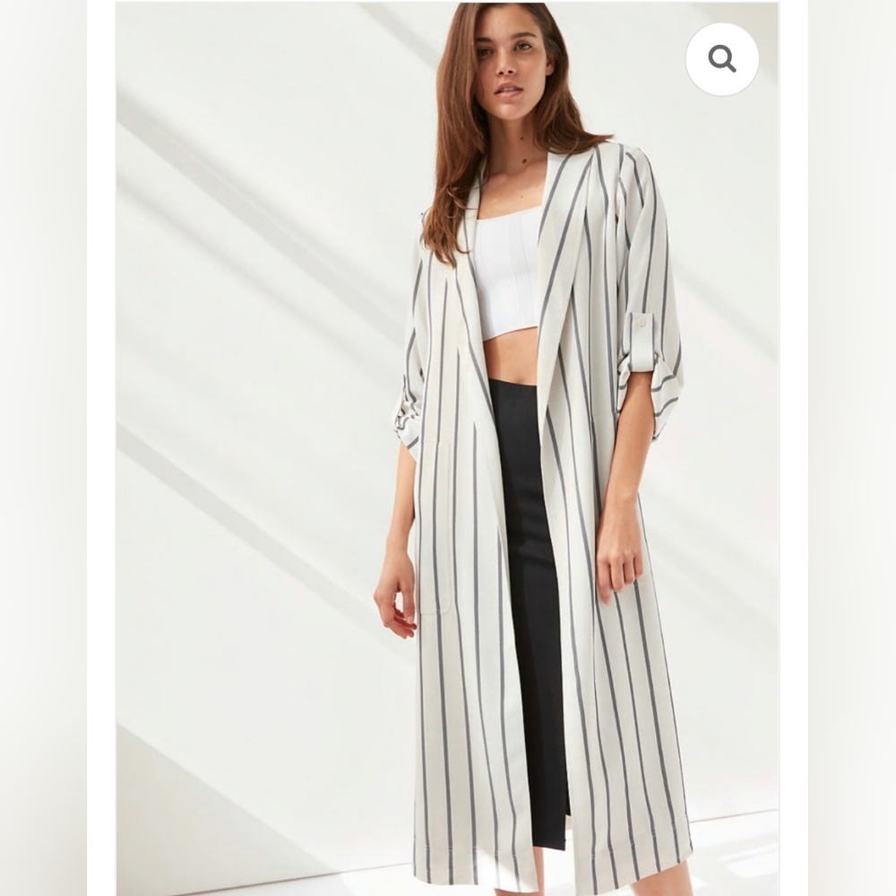 ARITZIA BABATON KHALO STRIPED ROBE